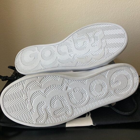 Goats Men's Velcro Canvas Sneakers White NWT size 9.5 - Picture 7 of 7
